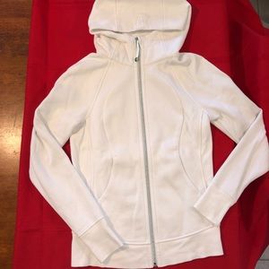 🚫SOLD🚫Lululemon White Scuba Hoodie Size 4